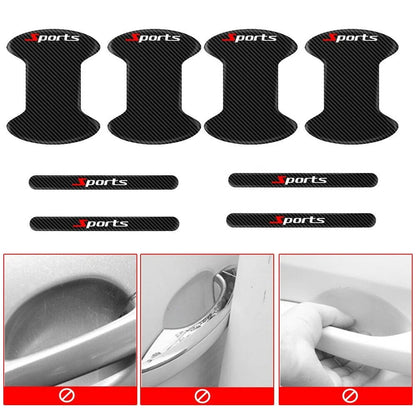 8pcs Car Door Handle Bowl Sticker